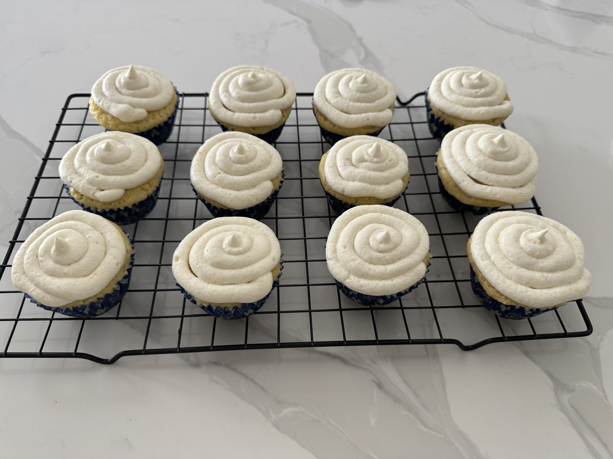 LadanZand's tweet image. Doughnuts again (just because they were so good the first time)  - banana bread and lemon cupcakes from a few weeks ago that I forgot to post!
