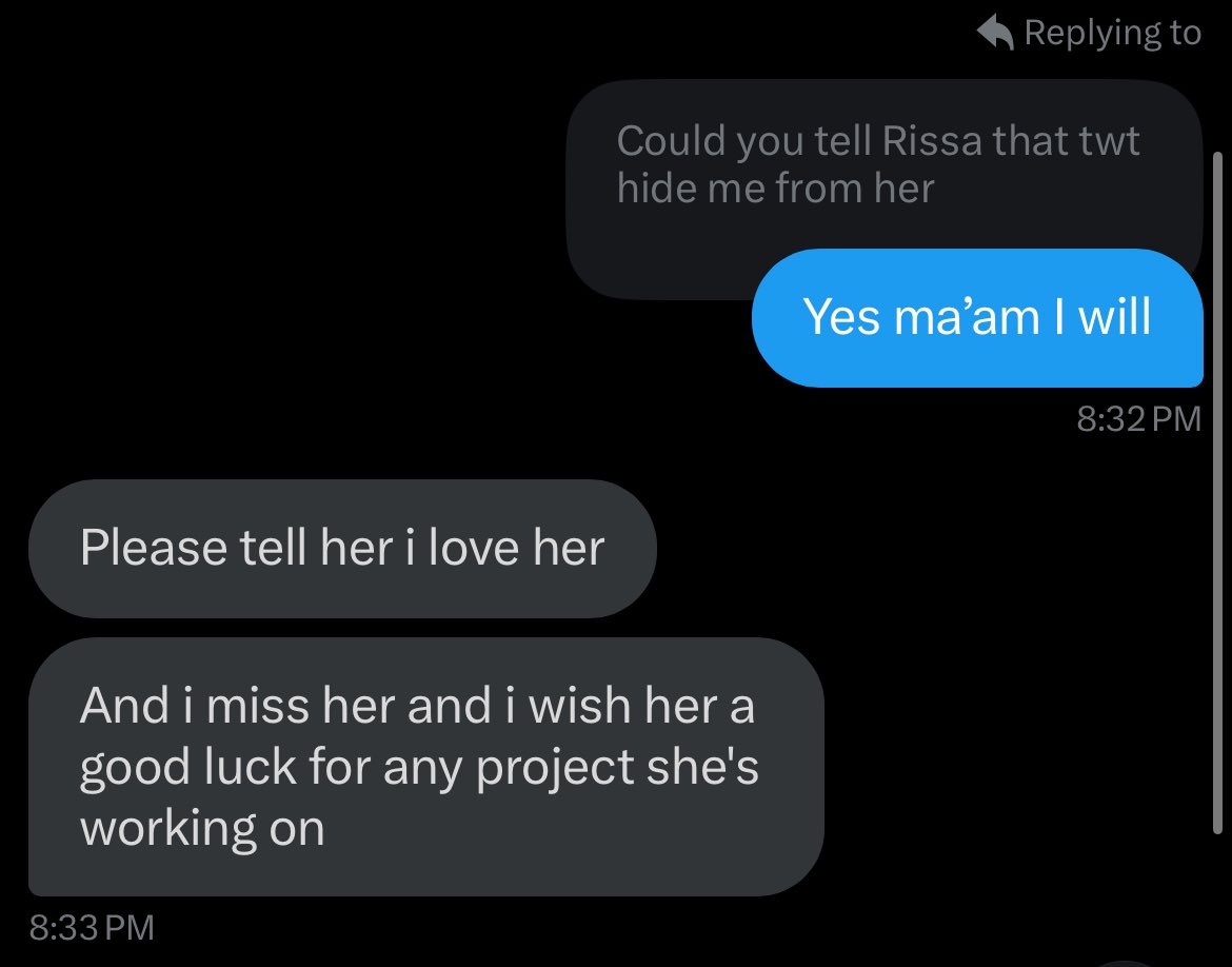 RizzlyBearCD's tweet image. I bring a message to you from my friend Xero! It seems Twitter is bonking her posts, but that won’t stop a Jailbird.
She loves you dearly, Rissa💙
#RissaLIVE