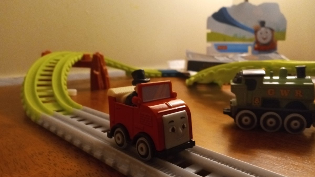 Thomasfanno123's tweet image. Prototype Salty, AEG accurate Duck, and Detailed wheeled Winston!
The Duck and Winston are what I will be using from now on. I might get spares so I can have yellow wheeled Duck again.
