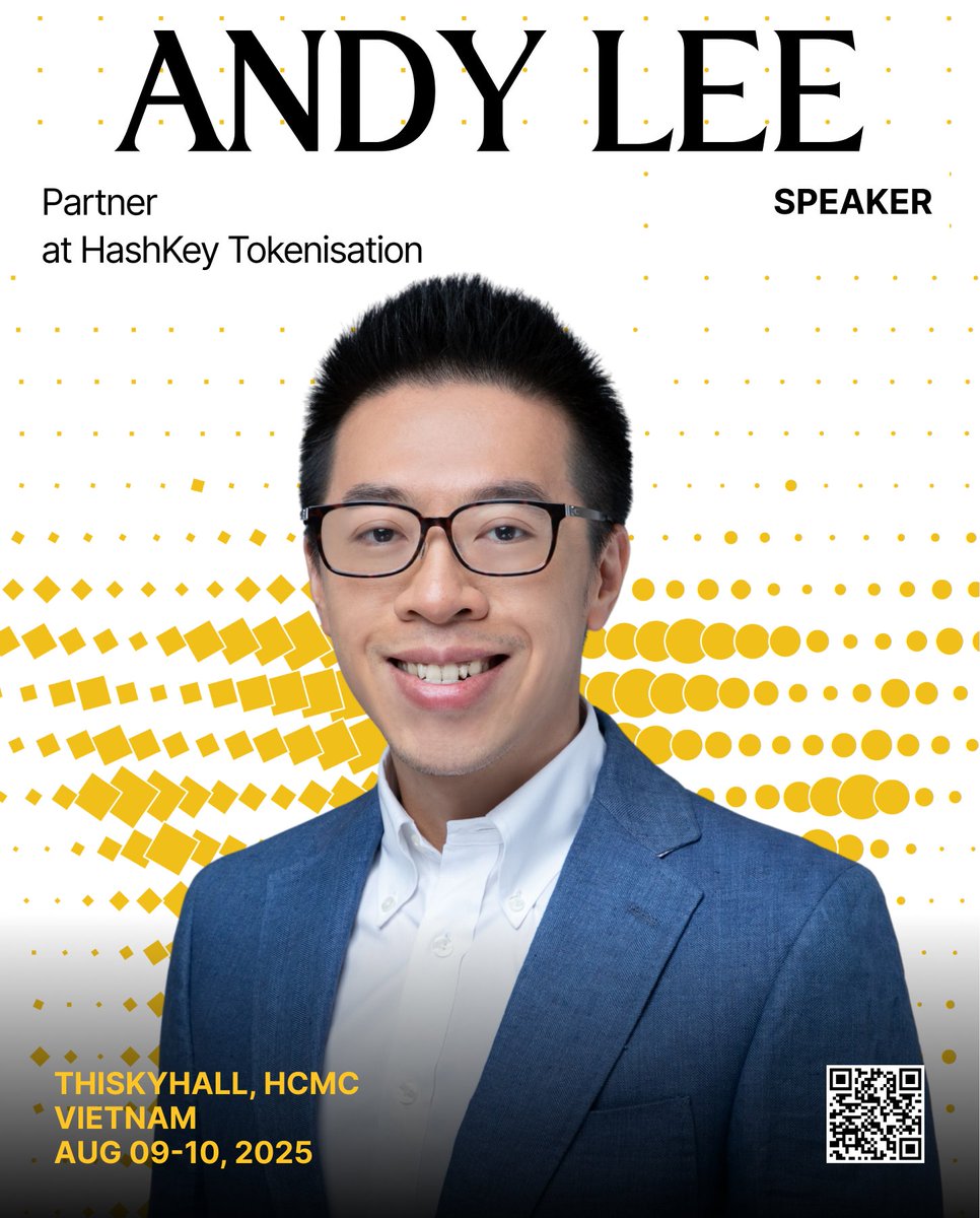 Andy <a href="/apwlxyz/">andy</a> is a Partner at HashKey Tokenisation <a href="/HashKeyGroup/">HashKey Group</a>, where he leads product development and strategy to drive innovation and unlock liquidity on-chain. With over 15 years of experience across gaming and fintech, Andy brings a deep understanding of product growth and