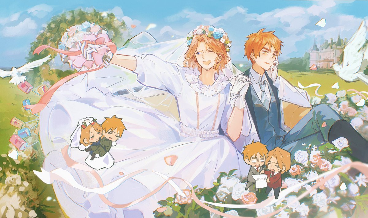 loudun_ff's tweet image. wedding