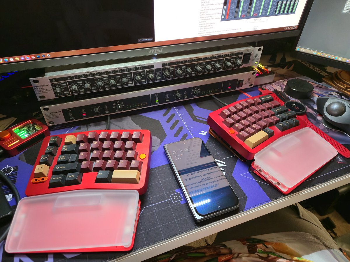 JeiShi's tweet image. I'm not about going crazy on custom keyboards.......but I like what I got from @Qwertykeys2022 💎