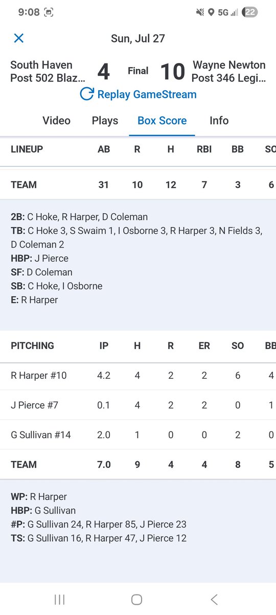 Terre Haute Post 346 ⚾️ tweet media