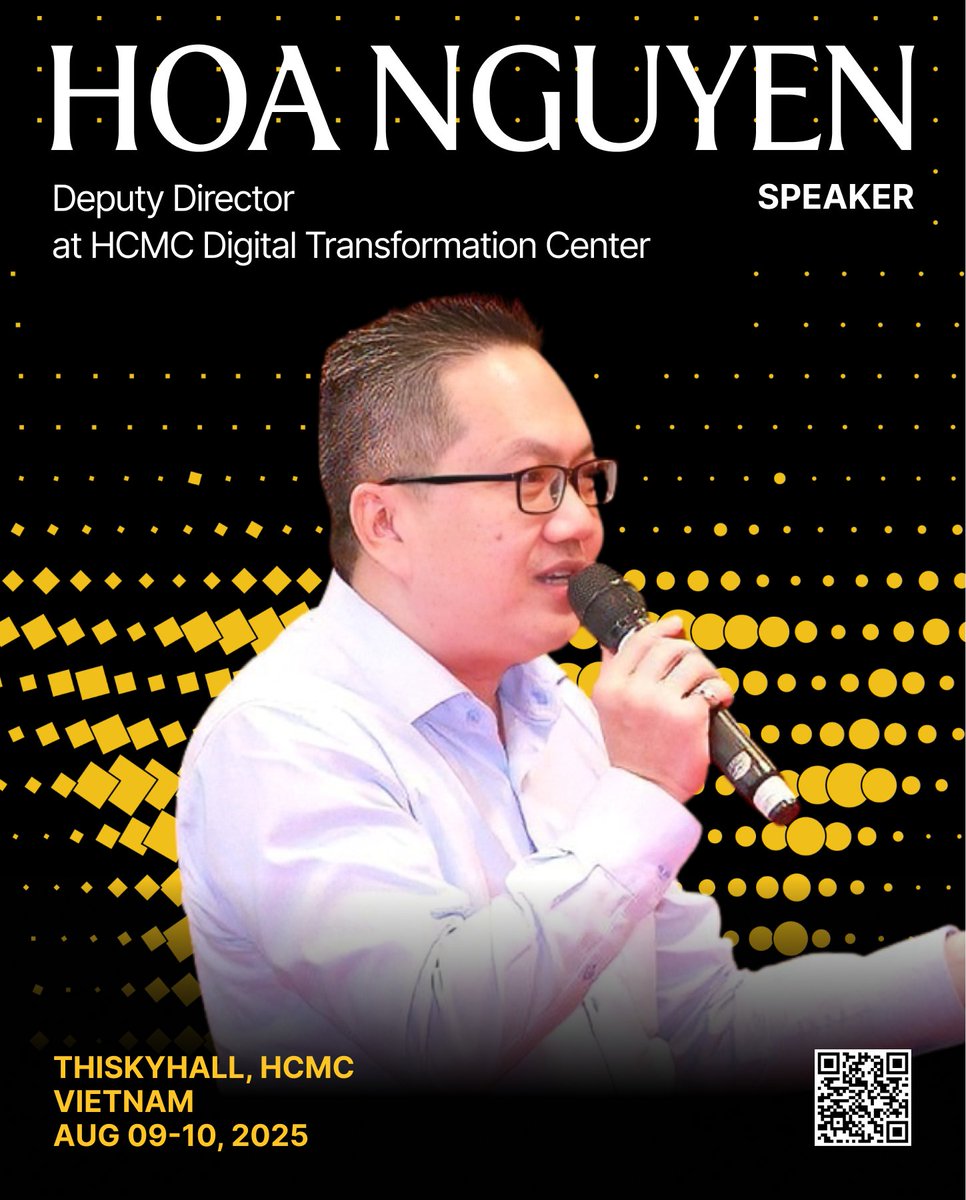 📌 Nguyen Thanh Hoa is the Deputy Director of the HCMC Digital Transformation Center, holding a Ph.D. with deep expertise in public sector technology and digital governance.

With both academic insight and hands-on public service experience, he brings a grounded, policy-driven