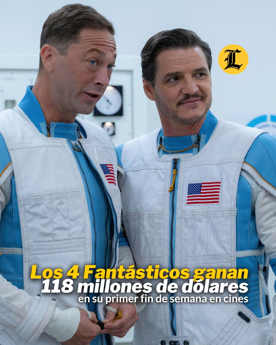 ListinDiario's tweet image. La primera familia de Marvel finalmente encontró oro en la taquilla “The Fantastic Four: First Steps” (“Los 4 Fantásticos: Primeros pasos”).
🔗listindiario.com/entretenimient…
#ListínDiario