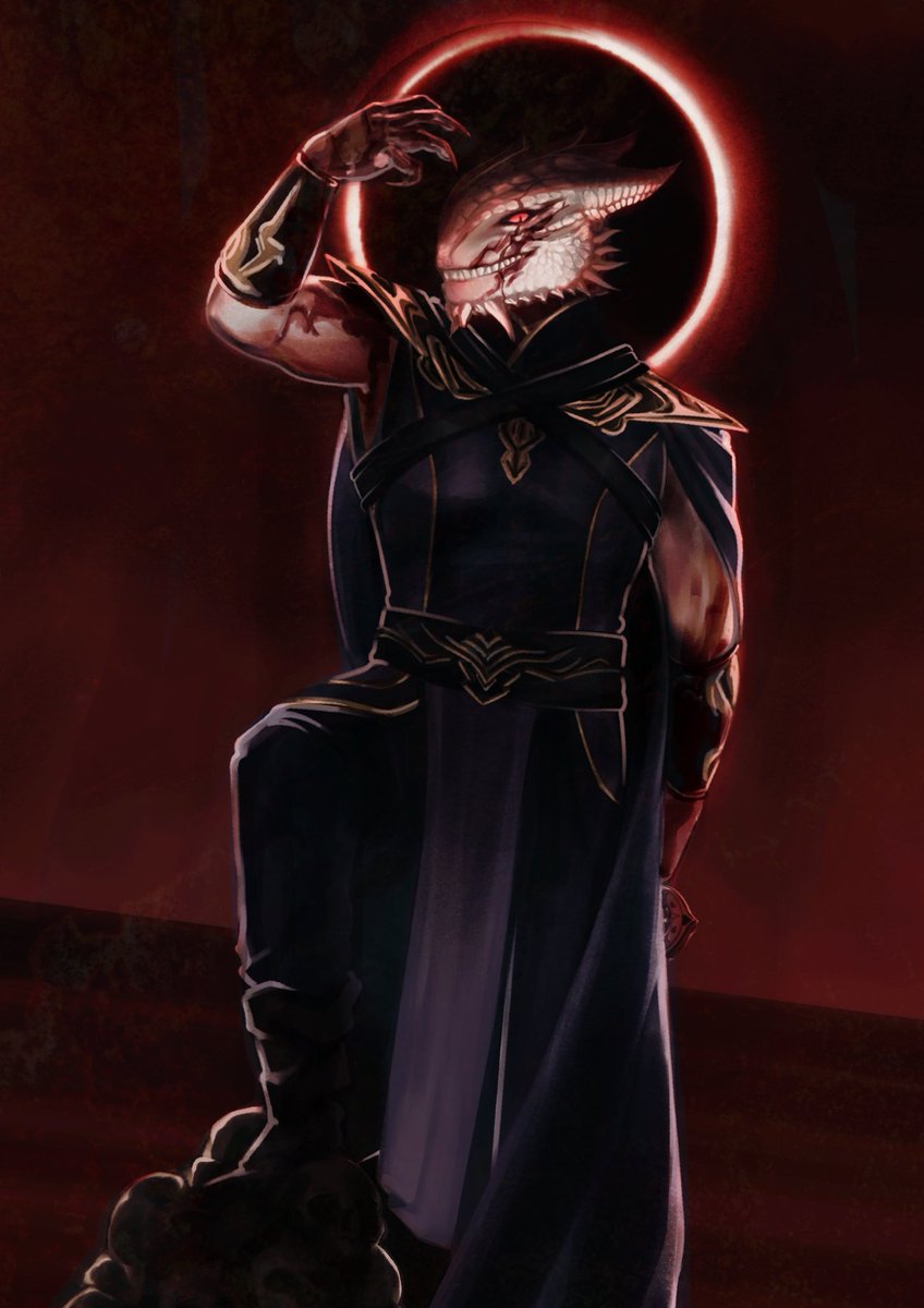 Eldritch_Toast's tweet image. My edgy shayla 

#darkurge #durge #bg3