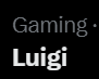 Wolfie232YT's tweet image. slay luigi