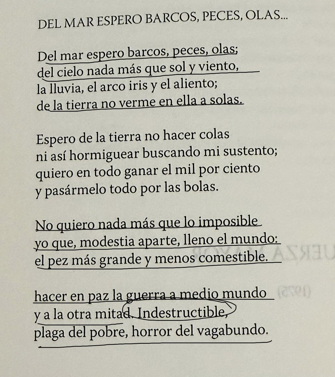rhoda_2912_'s tweet image. #Domingo
Enrique Lihn ✍️
No quiero nada más que lo imposible y en la imposibilidad de esa certeza vivo.
