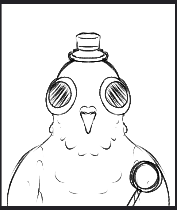 Yolozic's tweet image. Wip de pombo detetive reactive!!!