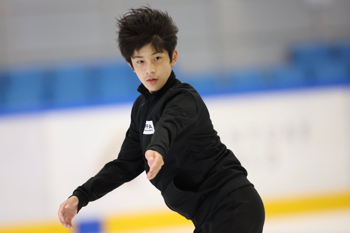 AxelQuadruple's tweet image. 〈 ジュニア強化合宿 〉
#森遼人 選手
Photo by Kiyoshi Sakamoto
#figureskate #RyotoMORI