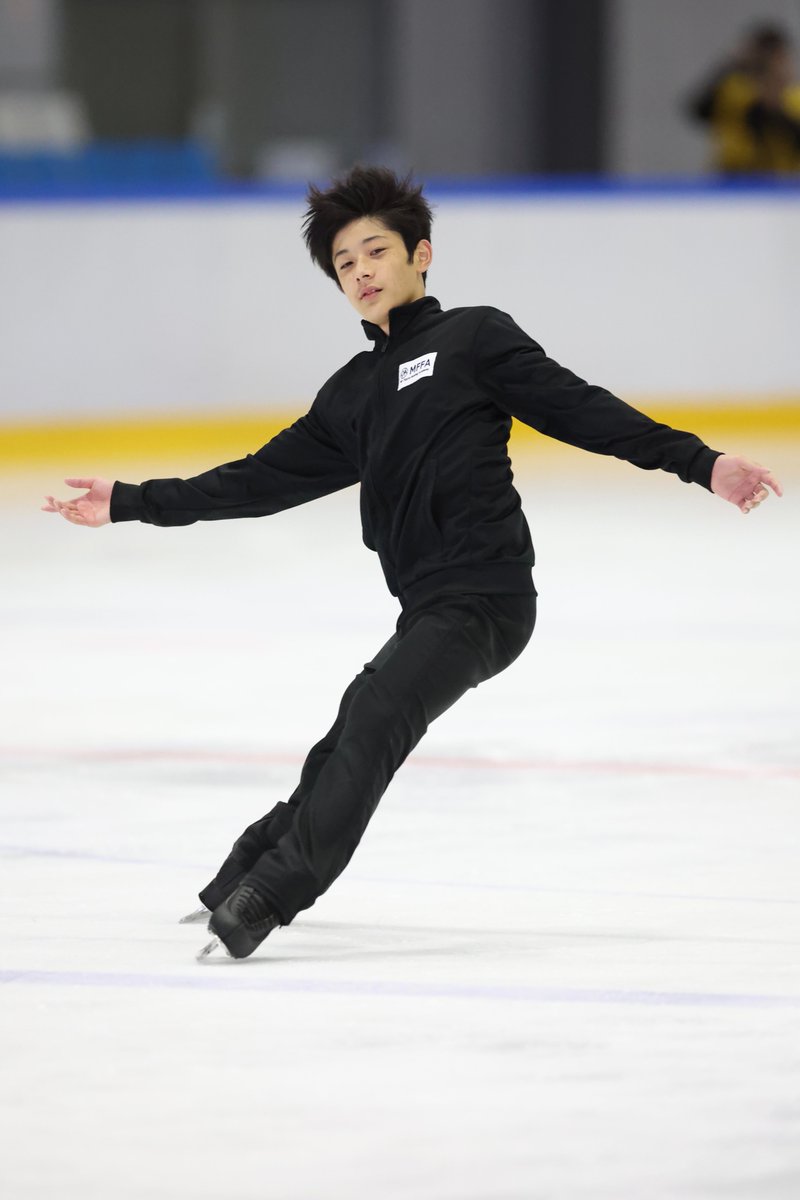 AxelQuadruple's tweet image. 〈 ジュニア強化合宿 〉
#森遼人 選手
Photo by Kiyoshi Sakamoto
#figureskate #RyotoMORI