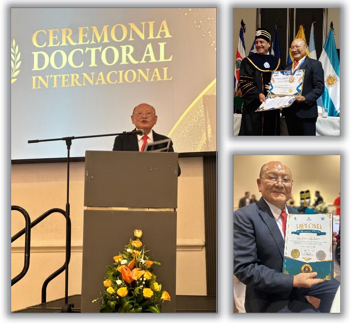 Agradezco la distinción y refrendo mi compromiso con los jóvenes de México y América Latina, para construir un país de oportunidades, con una visión humanista, científica y tecnológica.