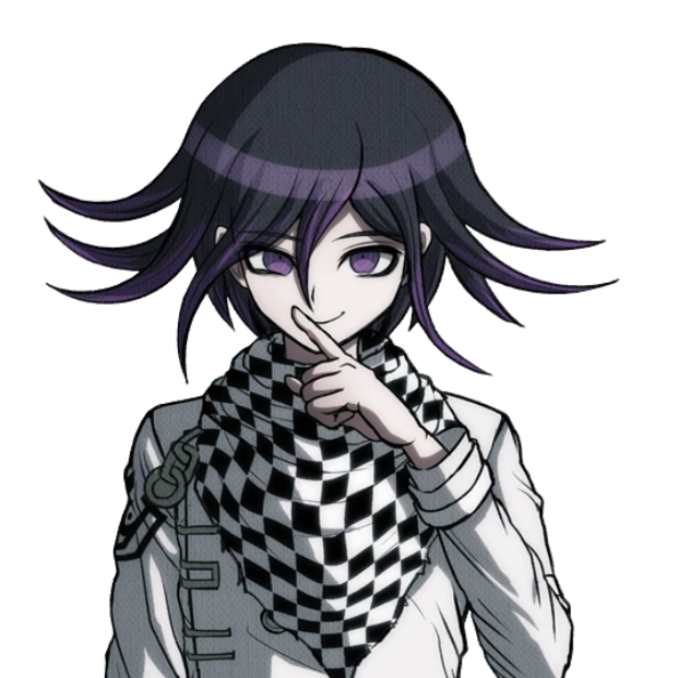 AnythingDangan's tweet image. Junko Enoshima and Kokichi Oma are in a police chase!