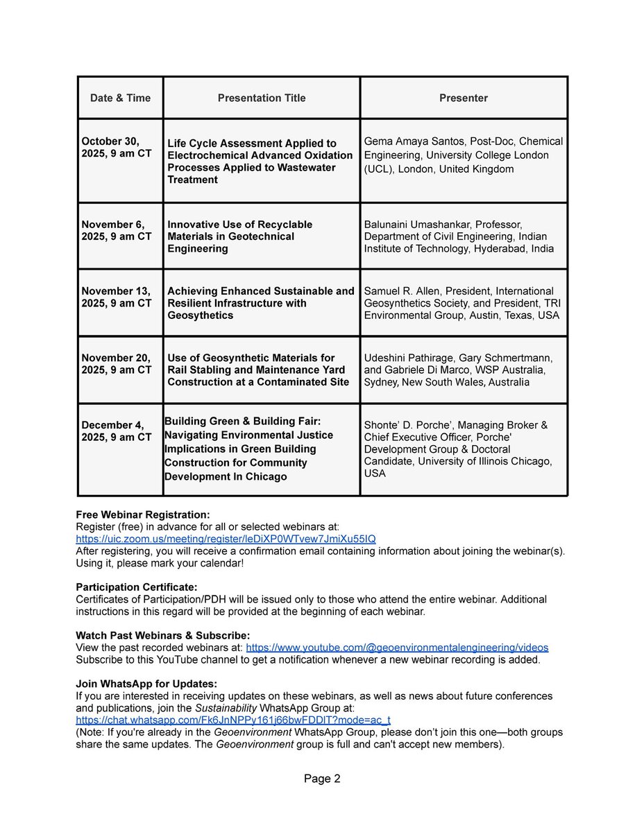 Free Webinar Registration: 
Register (free) in advance for all or selected webinars at:
uic.zoom.us/meeting/regist…
After registering, you will receive a confirmation email containing information about joining the webinar(s). Using it, please mark your calendar!