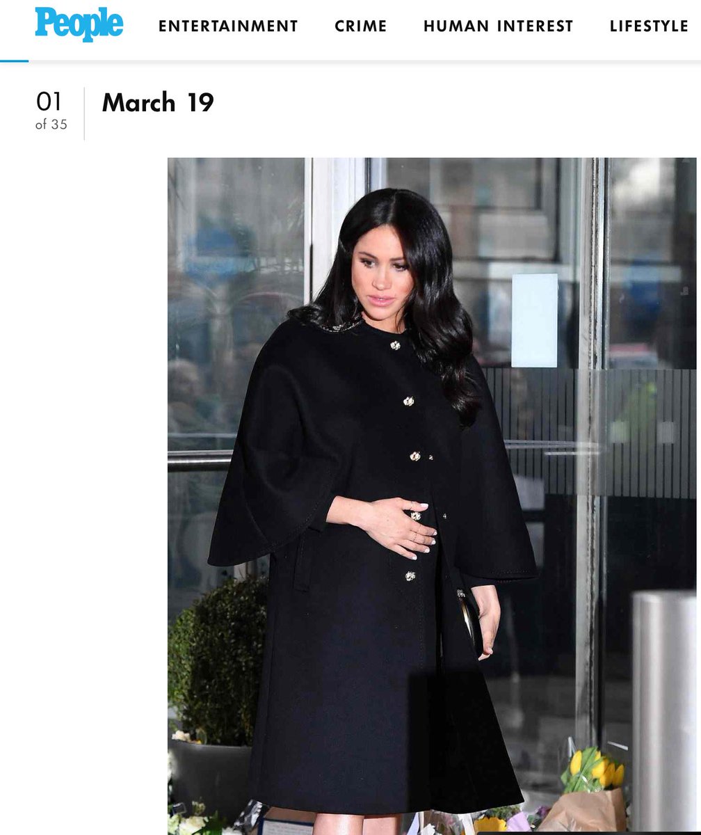 SeeingTheVeil2's tweet image. This is quite funny! Of course we know that People is Twerchel’s go to magazine for her (make believe) announcements. This article is a countdown of,alleged, ‘pregnancy’ photos of the Twerch (1st megnancy) For February 24th 2018 they chose pic #1 . Twerchel is wearing…
