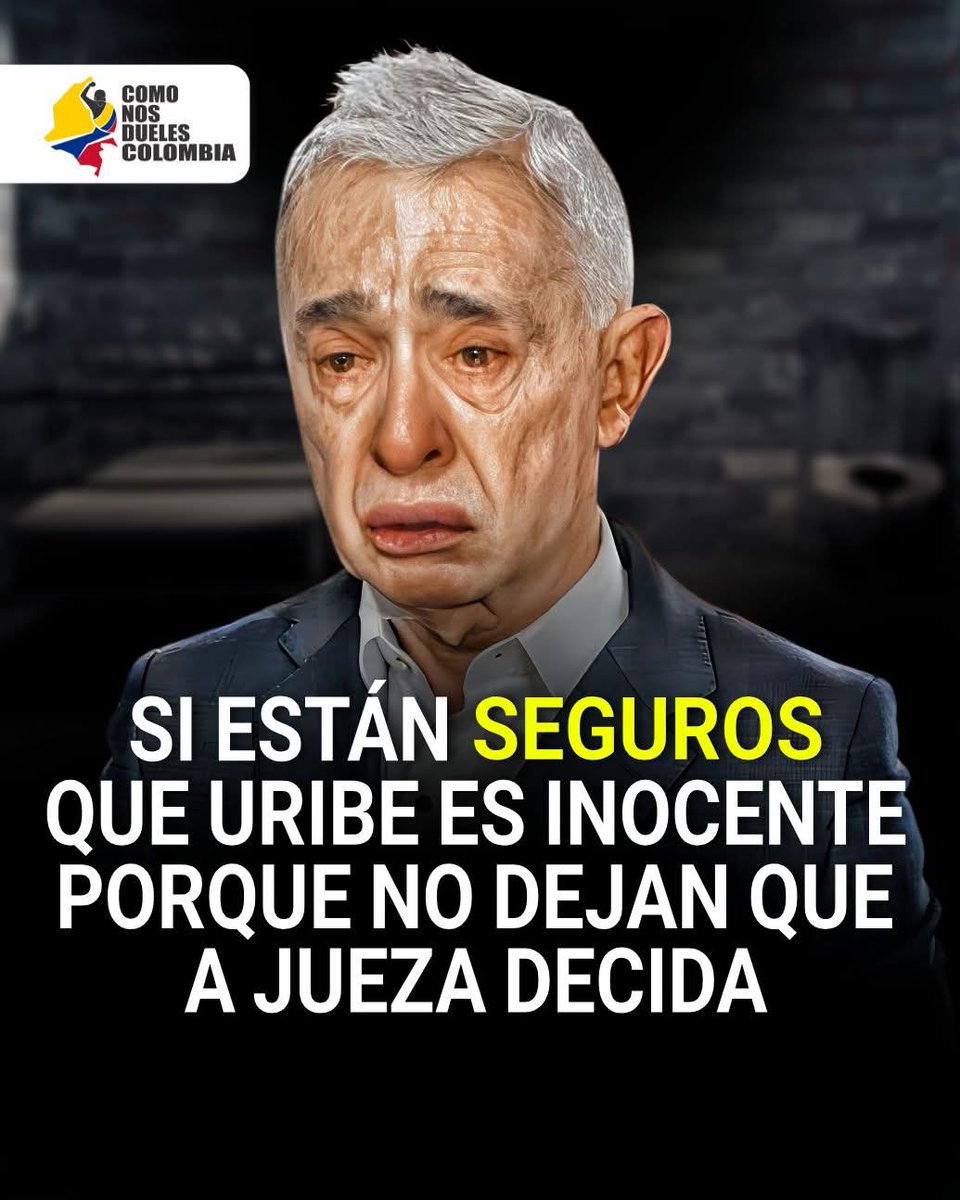 SoyTathanYate's tweet image. URIBE CULPABLE.