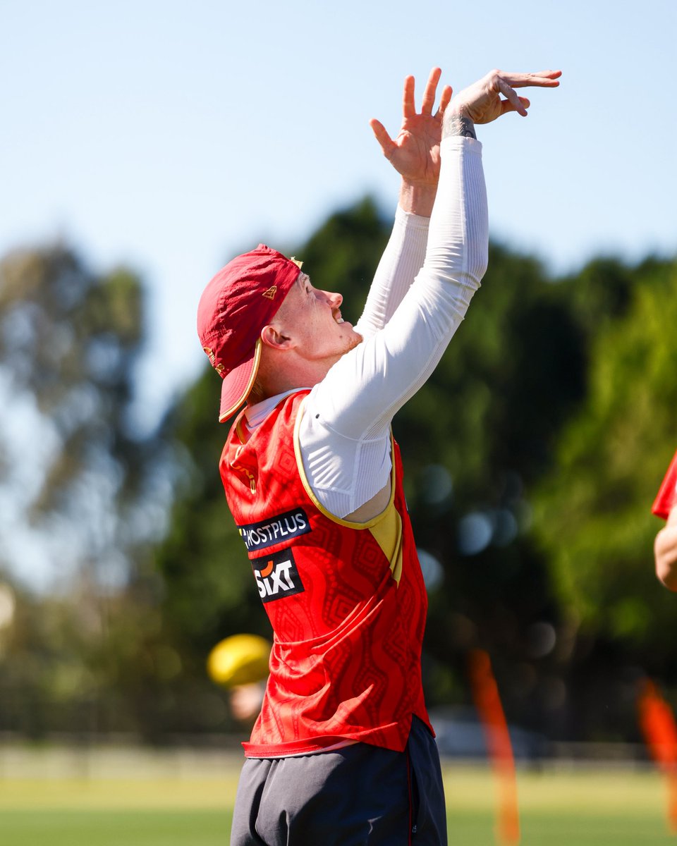 GoldCoastSUNS's tweet image. Back to work 🤝
