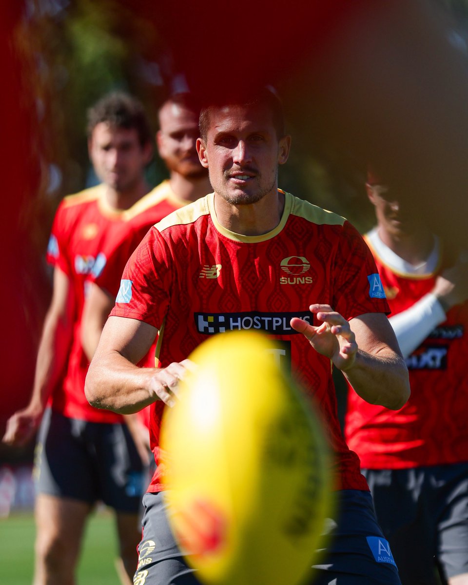 GoldCoastSUNS's tweet image. Back to work 🤝