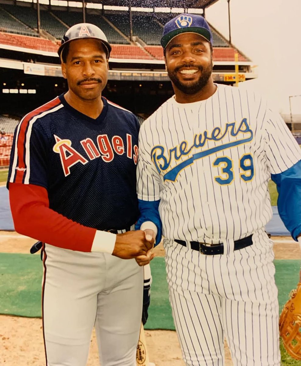 TwinsAlmanac's tweet image. Hall of Famers Dave Winfield and Dave Parker