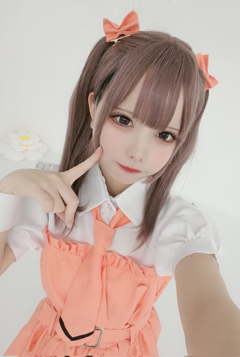 Cosplay_shitai_'s tweet image. サーモンピンクのまいな!🧡
