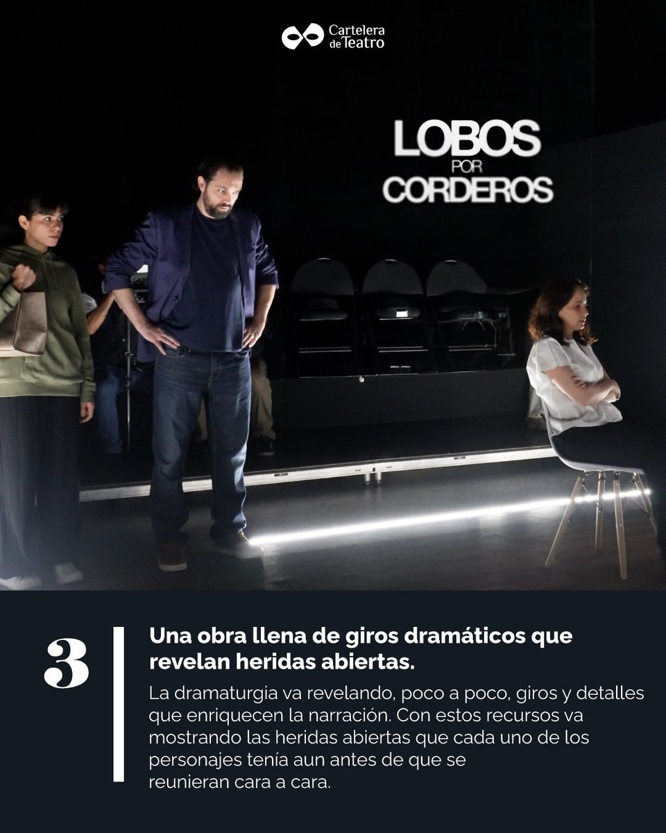 Lobos por corderos continúa en temporada en el Foro Lucerna. Aquí te decimos 3 razones por los cuales ver este montaje. En carteleradeteatro.mx encuentras un precio especial para el montaje.  <a href="/LOBOSProdMx/">Lobos Producciones</a> <a href="/ForoLucerna/">Foro Lucerna</a>

#Teatro #Drama #Cdmx