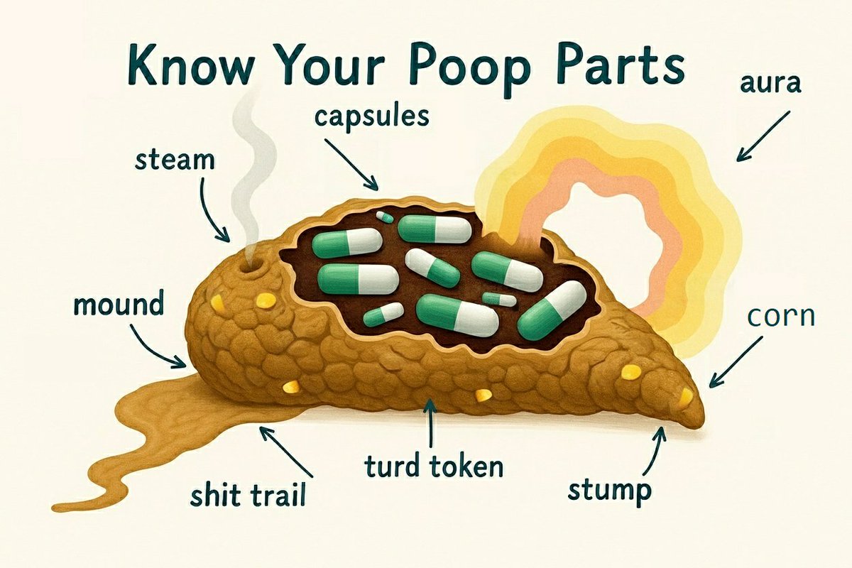 Trench6900's tweet image. study scatology $poop