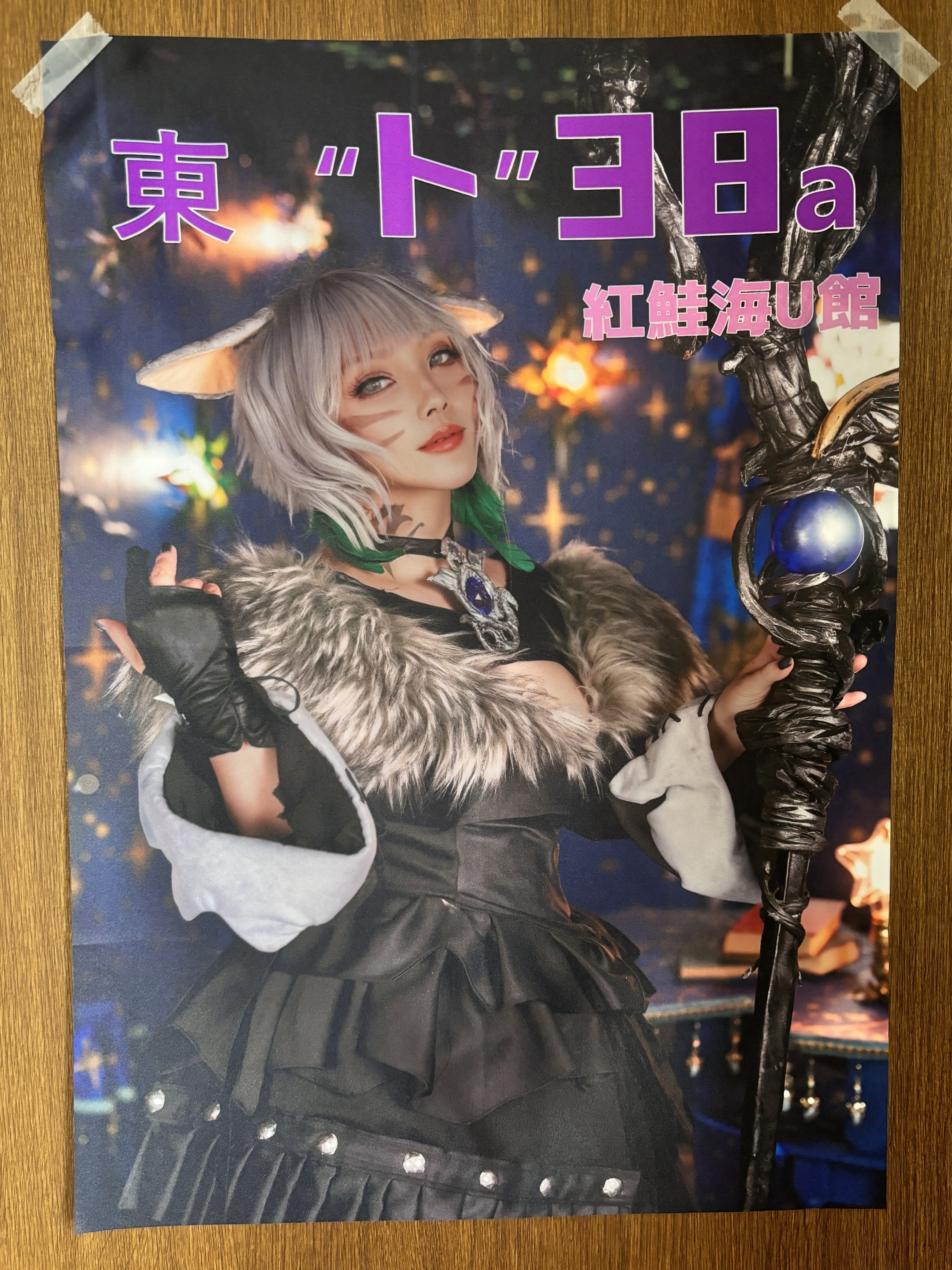 FF14 FFXIV 最初期ポスター 2種 芸能人 愛用の通販 FF14 2種 最初期ポスター FFXIV その他 - その他
