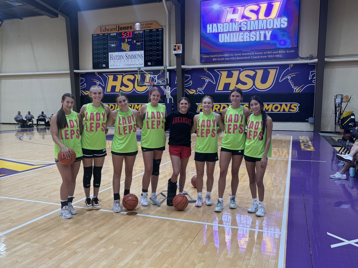 Had an absolute blast coaching <a href="/NHLadyLeps/">New Home Lady Leopard Basketball</a> at the <a href="/ACUWBB/">ACU Women’s Basketball</a> Team Camp! These girls play the game the right way &amp; have tons and tons of heart!

Also. First class facilities and people leading the way! <a href="/coachgoodenough/">Julie Goodenough</a> <a href="/_coachyak/">Yannick Denson</a> <a href="/CoachCG_ACU/">Chris Garcia</a> <a href="/CoachTV_acu/">Tatum Veitenheimer</a> + Coach HP!