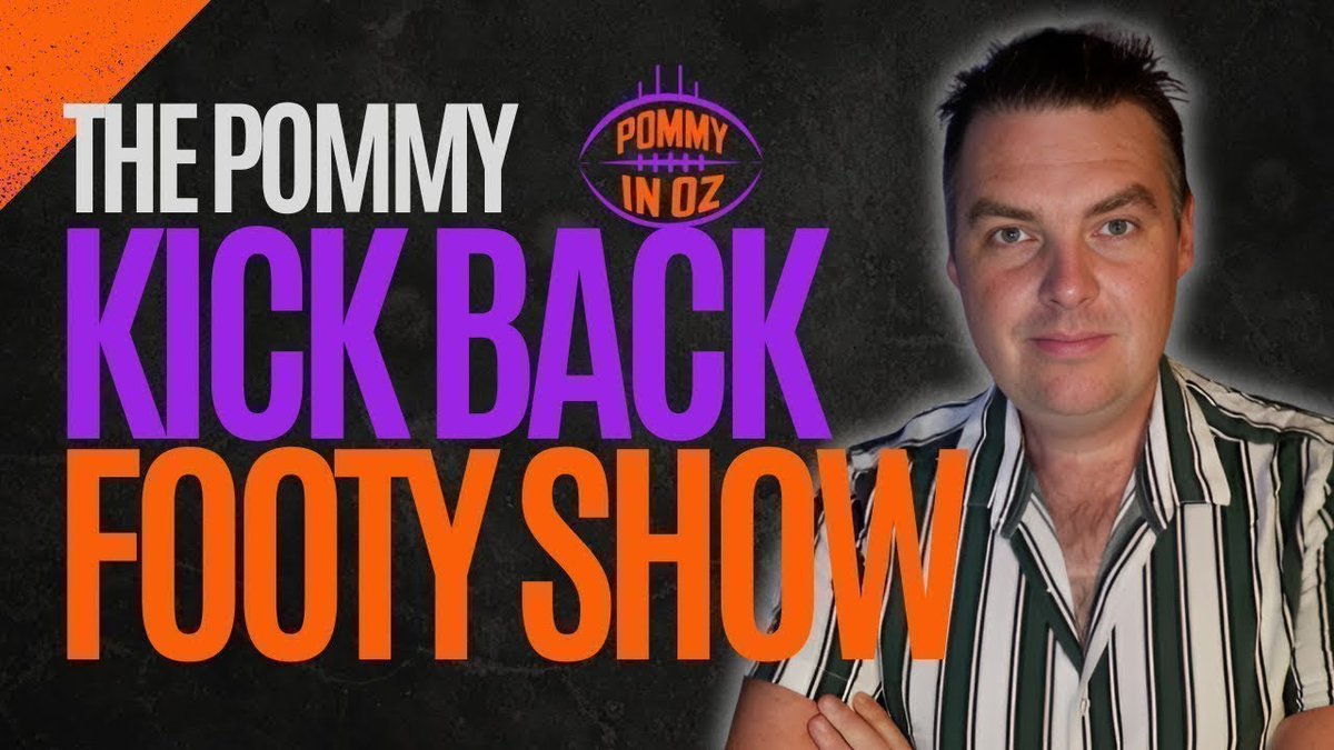PommyinOZ (@pommyinozyt) on Twitter photo 🎙️ LIVE TONIGHT!
Kick Back with Pom returns at 8PM AEST with special guest J from <a href="/bounce_centre/">The Centre Bounce</a>
💥 Live Power Rankings
🧠 Guess That Player
💸 SuperCoach Challenge
🎉 And plenty more Footy Fun!
👇live at 8pm
youtube.com/live/VfLgiyHpM… 🎙️ LIVE TONIGHT!
Kick Back with Pom returns at 8PM AEST with special guest J from <a href="/bounce_centre/">The Centre Bounce</a>
💥 Live Power Rankings
🧠 Guess That Player
💸 SuperCoach Challenge
🎉 And plenty more Footy Fun!
👇live at 8pm
youtube.com/live/VfLgiyHpM…