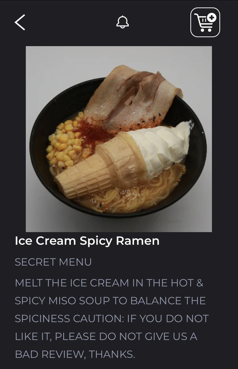 andrewjhansen's tweet image. This menu item is an inspiration for all artists. If you don’t like my weird shit then shush.