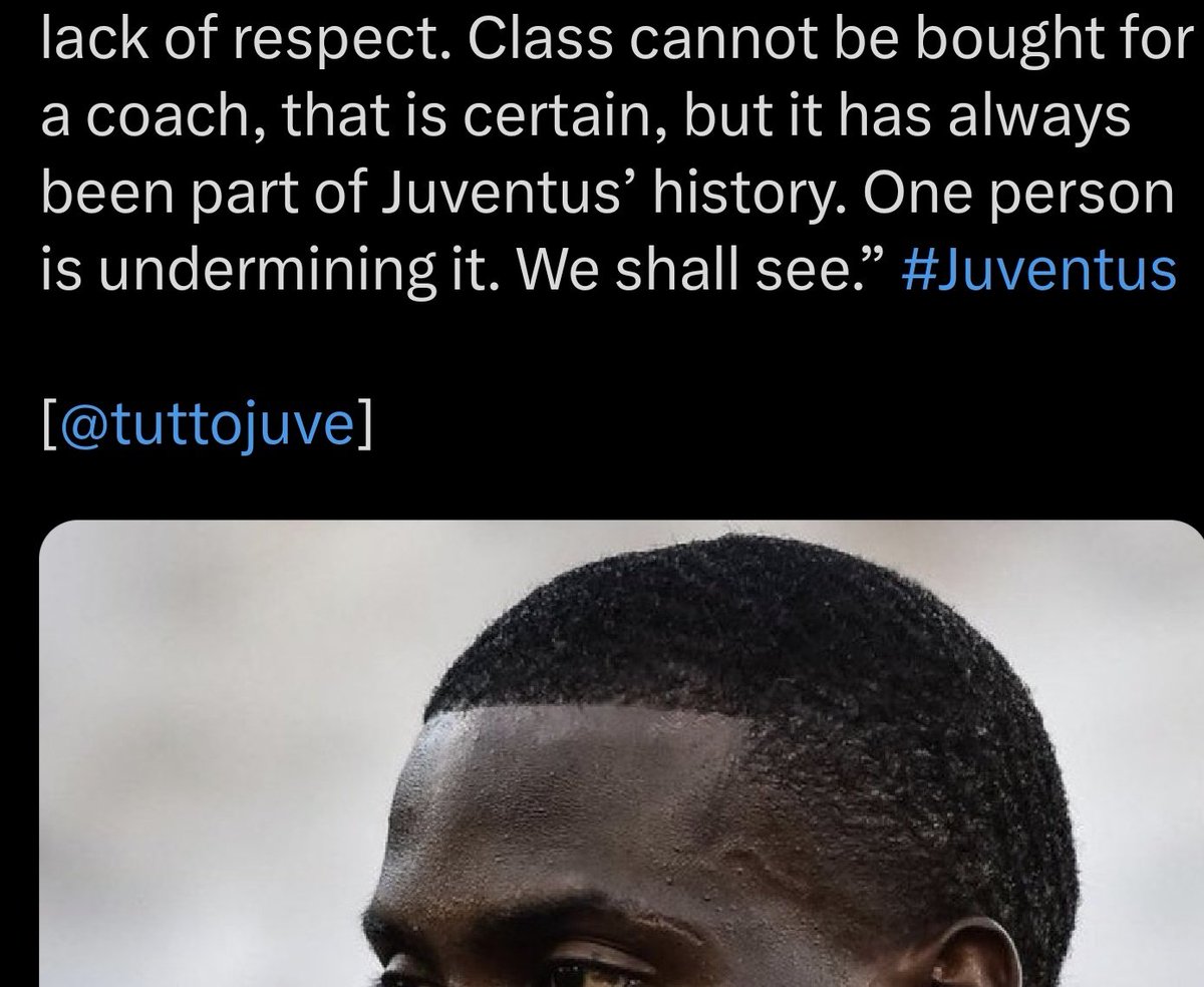 Rahulvn5's tweet image. Isn't the last line clearly indicating he also has friction with Tudor when he's saying class cant be bought for a coach?? Even if I am not a admirer as a coach, Tudor is a legend of the club & saying he's classless is insane.