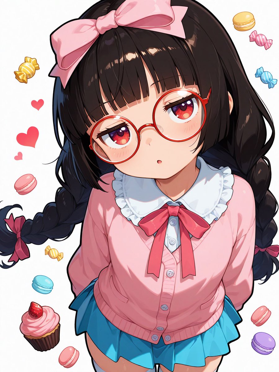 kyousuke_kyouko's tweet image. 似合ってる書記ちゃん✏️