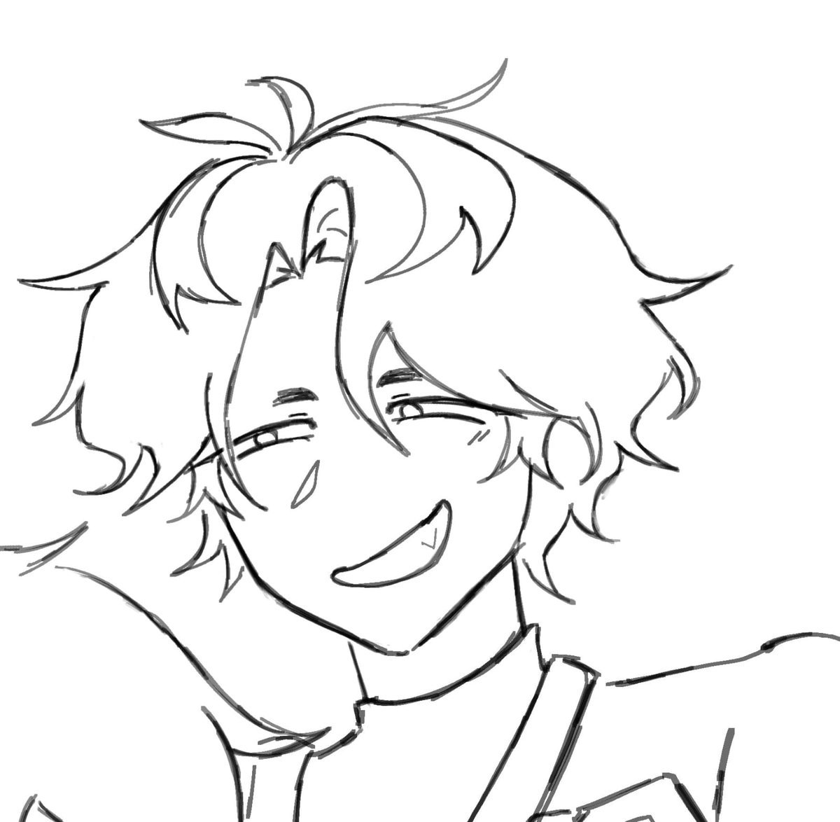 Dym_007's tweet image. Un boceto de estailus por mientras
#estailusfanart