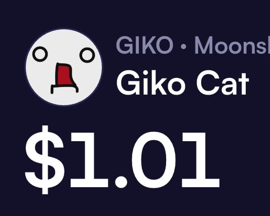 Coin_Casher's tweet image. Higher…. $GIKO