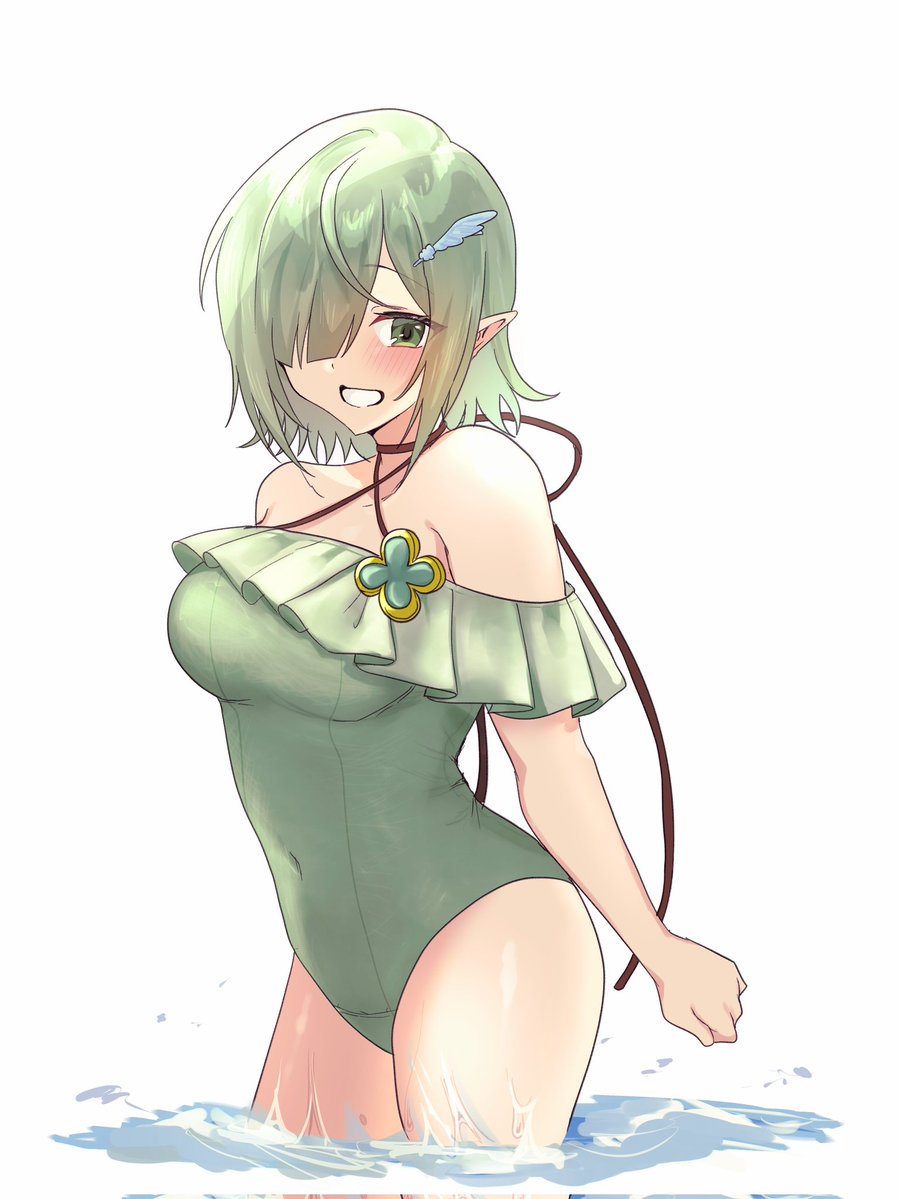 BALDR_FORCE's tweet image. これは🌈かぶとむしショップ🌈さん(#KABUTO_MUSHI_SP)に
納品していただいたアオイちゃん🍀
かわいいね🍀🍀🍀#Skeb