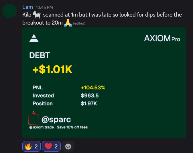 SerenityDAO's tweet image. $debt

1m --&amp;gt; 20m - 20x

debt paid.
