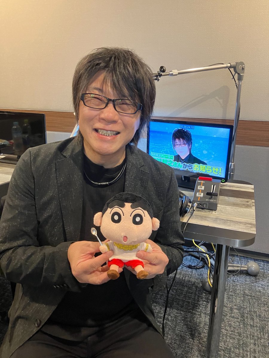 𓊈メディア情報𓊉꧂ 野原ひろし役：#森川智之 さんが ナレーターとして