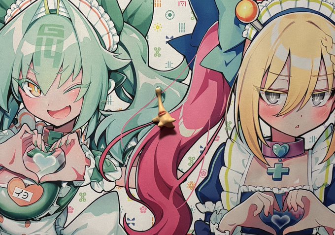 ドスケベデスクマットが来た!でけぇ!👾🤖 