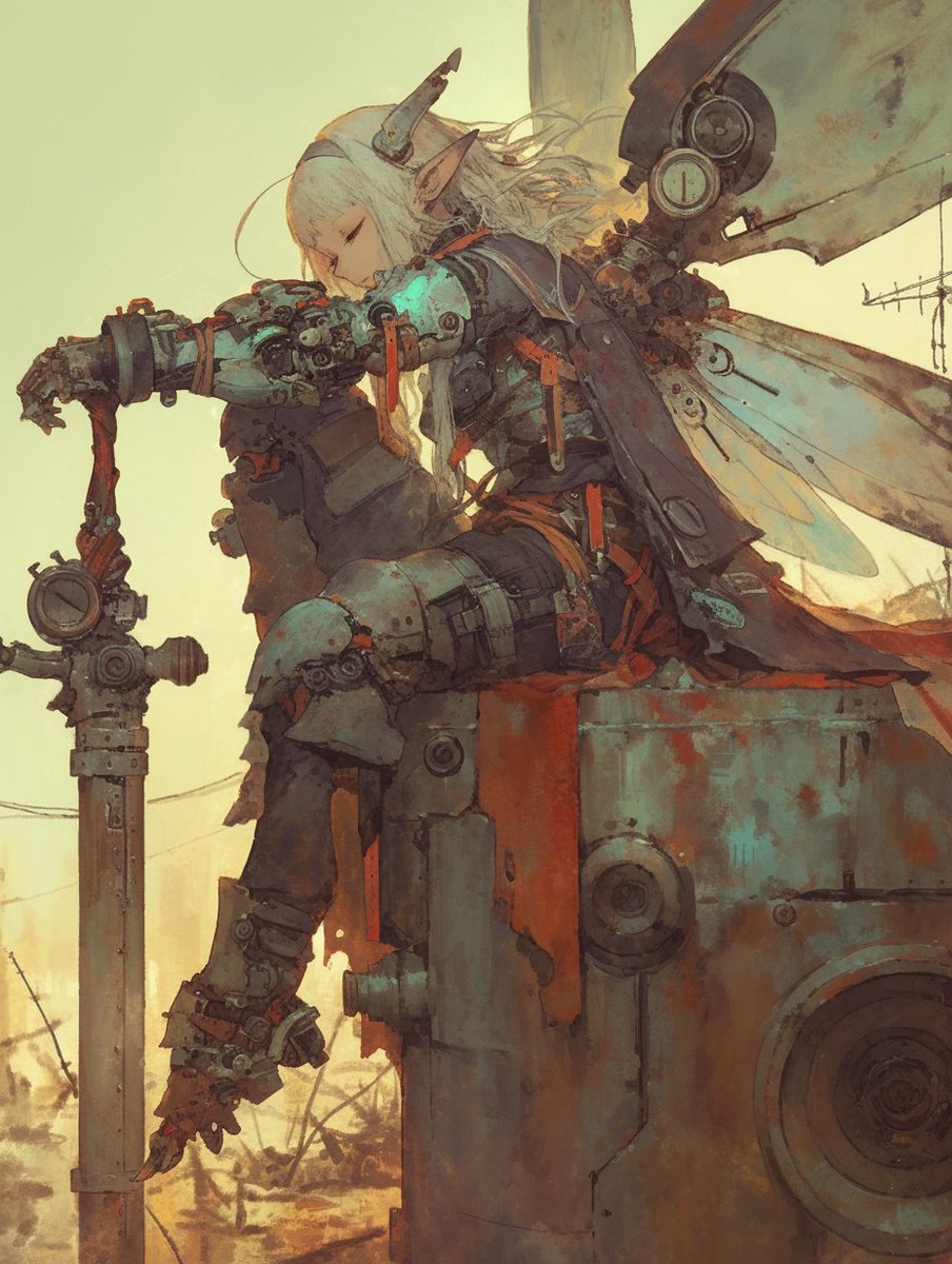 aya2uki's tweet image. 戦闘妖精シリーズ
Battle Sylph Series