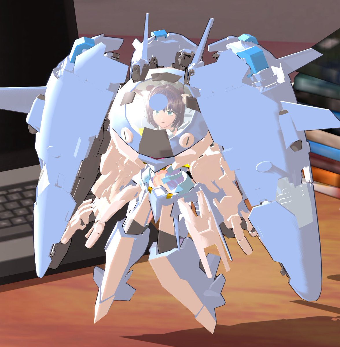 camillo7's tweet image. 久し振りにコード更新!
いつもの洋服コーデで無く、メカ娘にしてみました。
チャームポイントはヘッドバルカン✨
この位置のバルカンは装備的にも破綻が無くて良いと思う😊
アリーナ攻略で物凄く安定しているので参考にしていただければ幸い。
共闘、フレバトもご自由にどうぞ🐾
uoecD5yN…