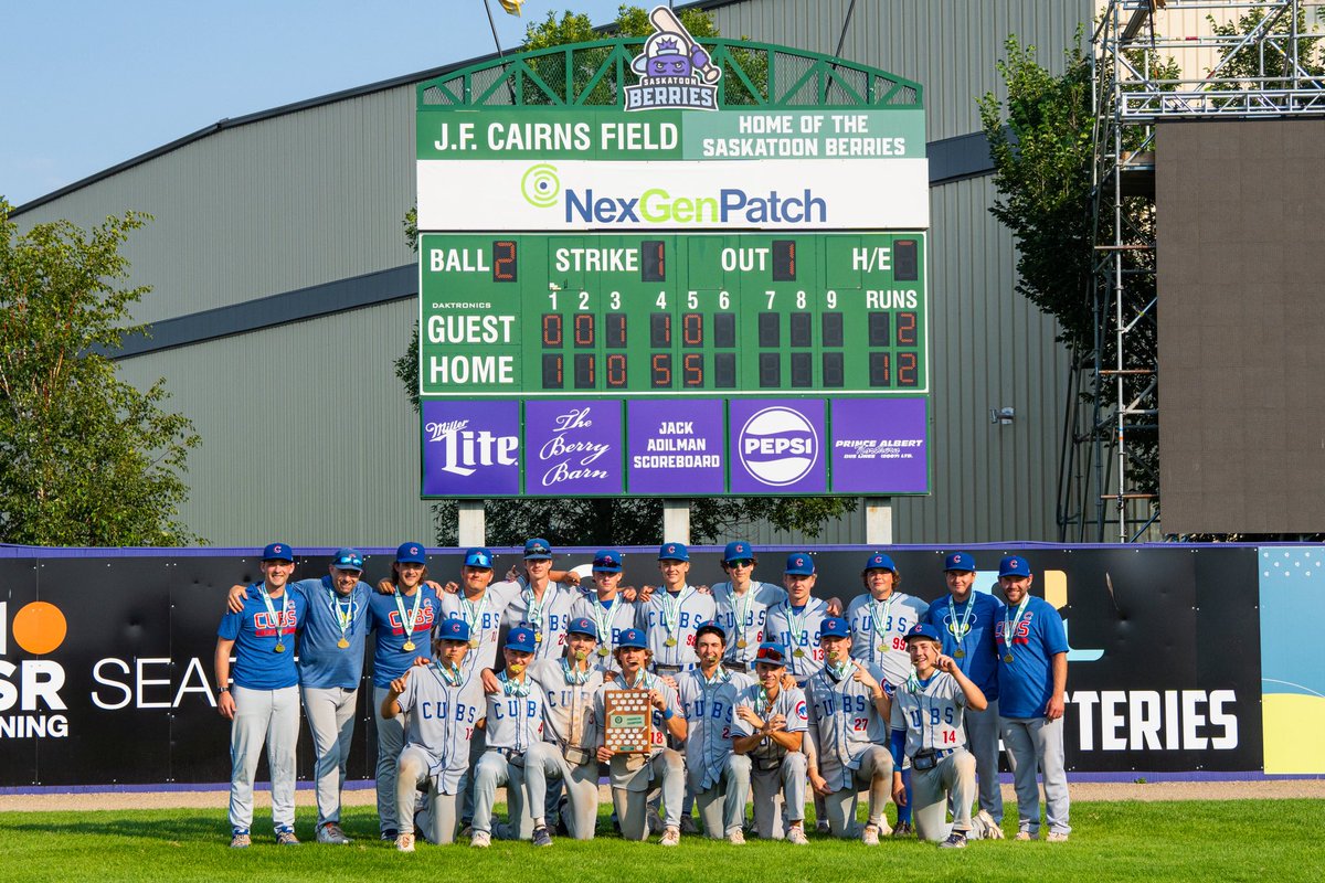 Saskatoon Cubs 18u AAA Baseball Club tweet media