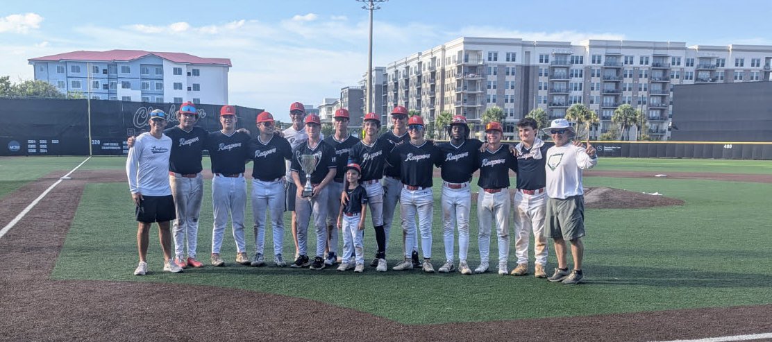 Carolina Reapers (@screapers17u) on Twitter photo What a way to end the summer. Won our last two <a href="/DynamicBaseball/">Dynamic Baseball</a> baseball tournaments at UofSC and CofC. Great team and great guys!!
Went 5-0-1 this weekend at College of Charleston to win the Dynamic Baseball Charleston Classic 18u division. What a way to end the summer. Won our last two <a href="/DynamicBaseball/">Dynamic Baseball</a> baseball tournaments at UofSC and CofC. Great team and great guys!!
Went 5-0-1 this weekend at College of Charleston to win the Dynamic Baseball Charleston Classic 18u division.