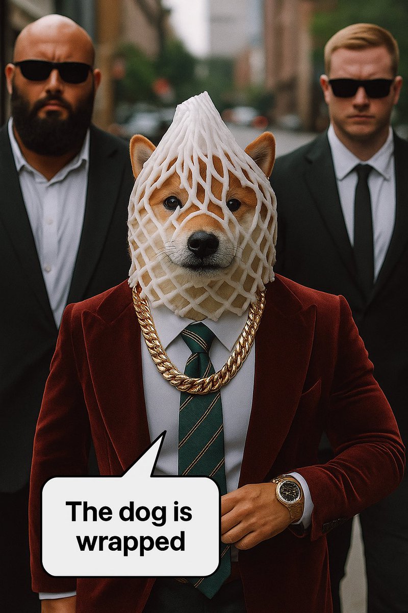 $wdog the dog is wrapped