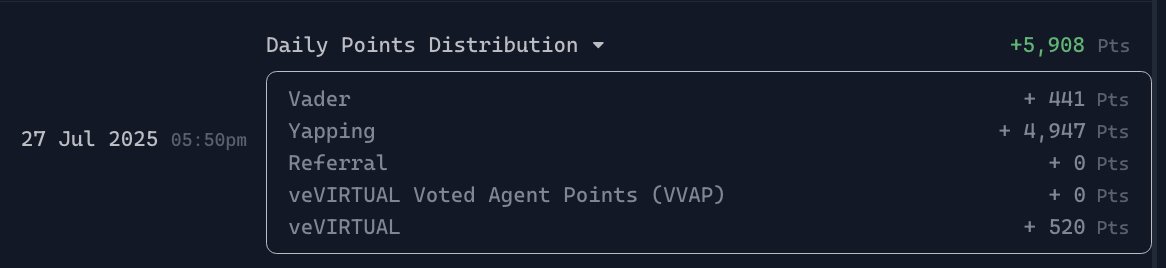 goon_crypto's tweet image. Missed a few days of $VADER and my points got nerfedโฆ
But with the $VADER ACP cluster and Virgen Capital coming up... itโs time to make some noise again.
Letโs run it back.