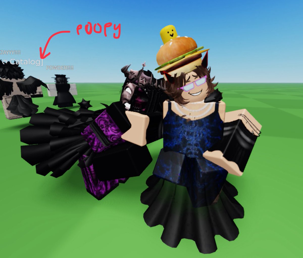 wyrm111's tweet image. Dressing up + my friends