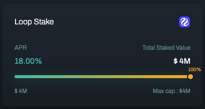 hydro_fi's tweet image. HYDRO LOOP STAKE 100% FILLED
💰 $4M Max Cap Reached!
Loop Stake has officially hit capacity!
Didn’t get a spot this time? Don’t worry
Hydro FARM is still open.
With over 25%+ APY, it remains Hydro’s top-yield opportunity😉
