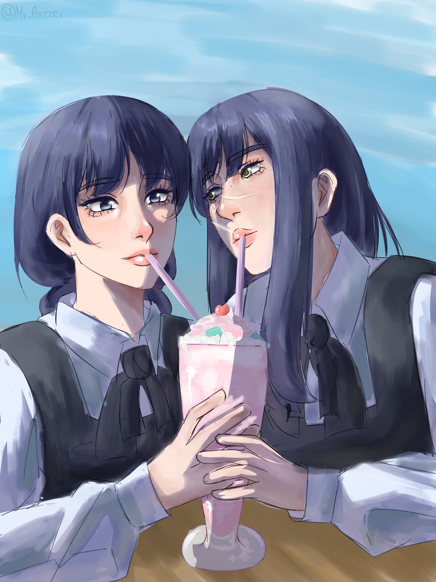Mr_Axzzel's tweet image. Asa &amp;amp; Yoru
#chainsawman