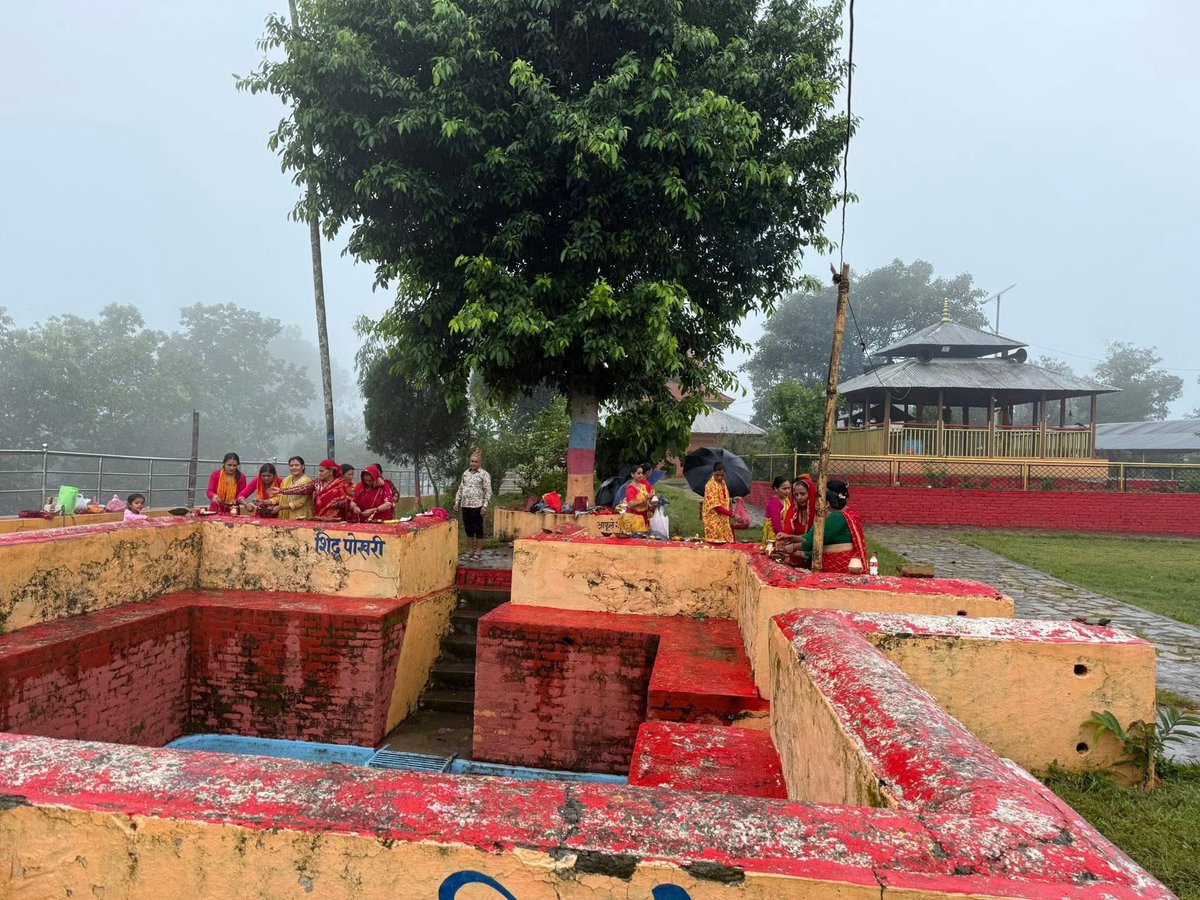 g123sandip's tweet image. गुड मर्निङ गुल्मि फ्रम श्रीङेस्वोर तपोभुमि धाम रुरु ❤️