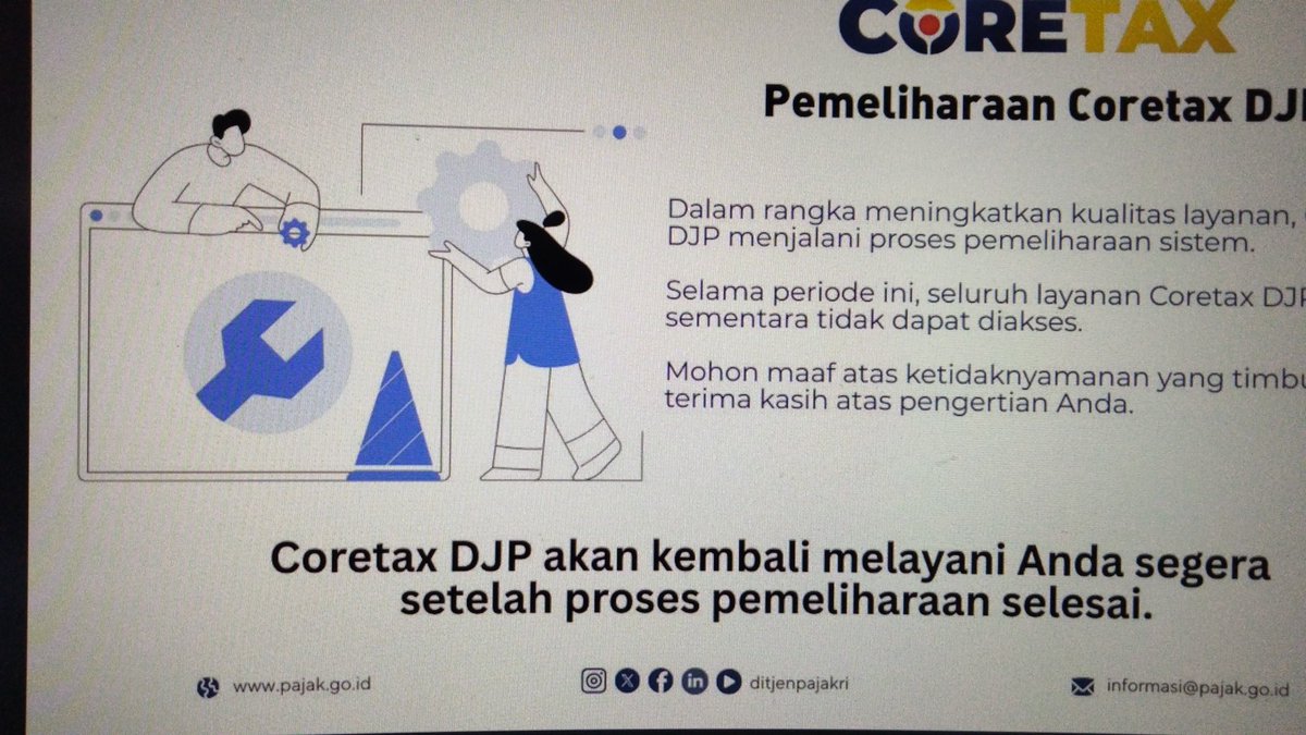 Dan akhirnya... Duarrrr 😵‍💫😵‍💫 senin coretax