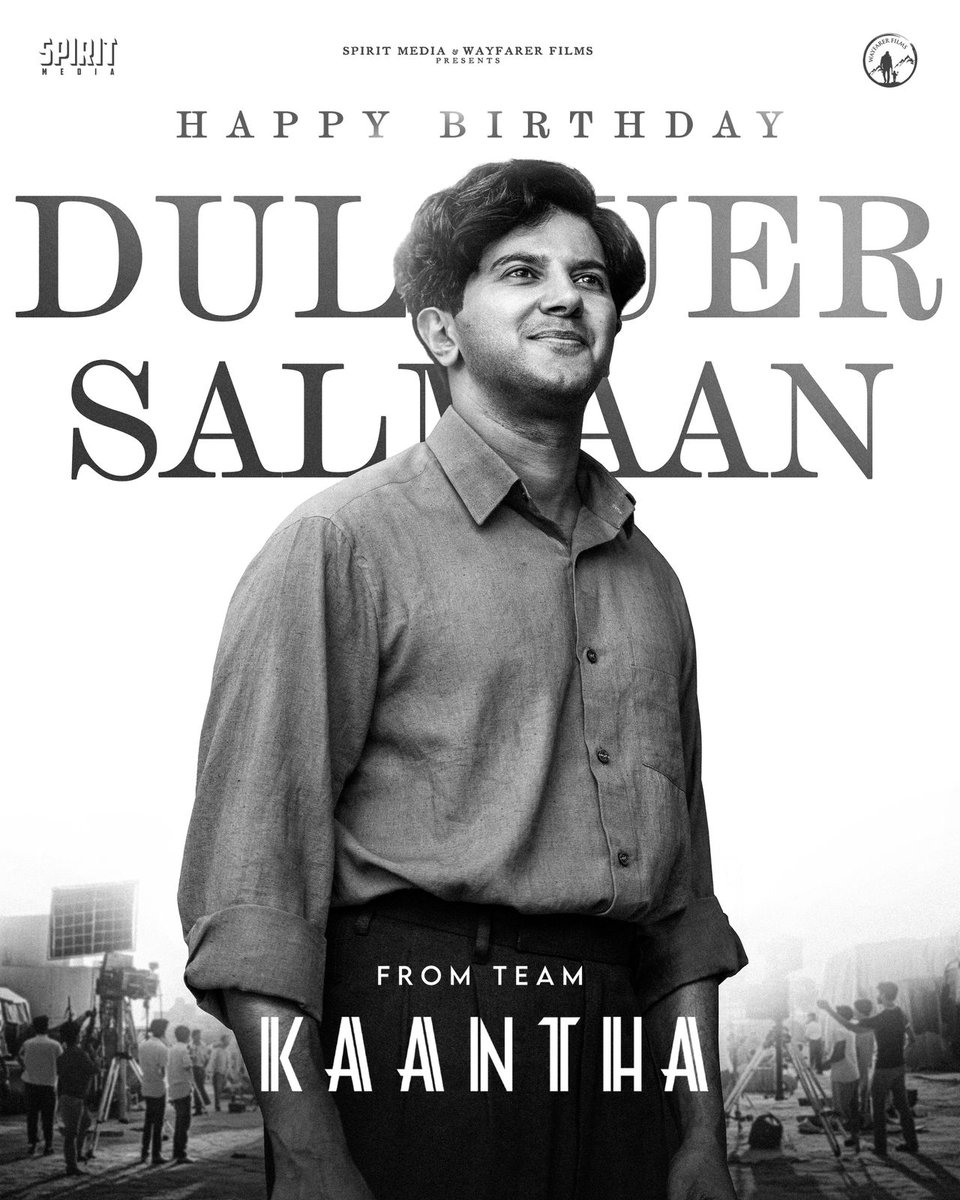 Box_Office_BO's tweet image. Tune in at 3 pm for the #Kaantha teaser launch and join the celebrations.